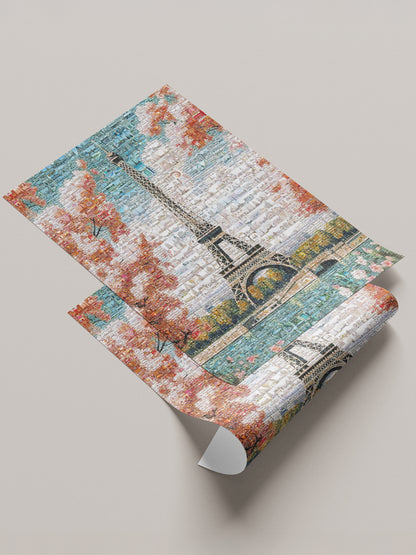 Stunning Paris Mosaic Art: Eiffel Tower & Iconic Landmarks | Perfect Wall Decor AtelierMosaics