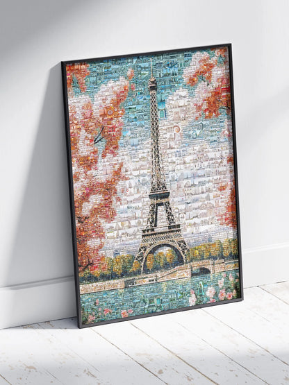 Stunning Paris Mosaic Art: Eiffel Tower & Iconic Landmarks | Perfect Wall Decor AtelierMosaics