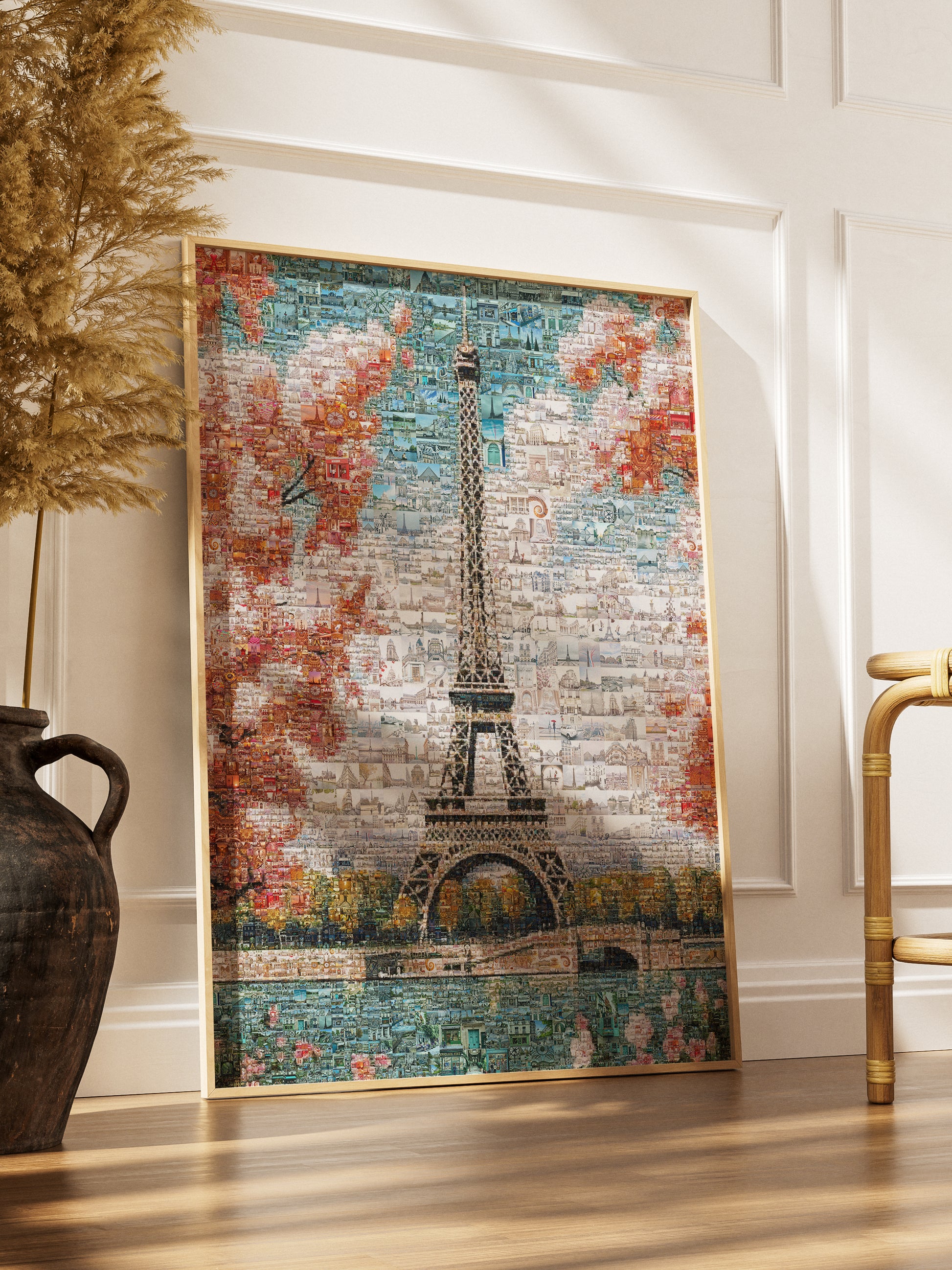 Stunning Paris Mosaic Art: Eiffel Tower & Iconic Landmarks | Perfect Wall Decor AtelierMosaics