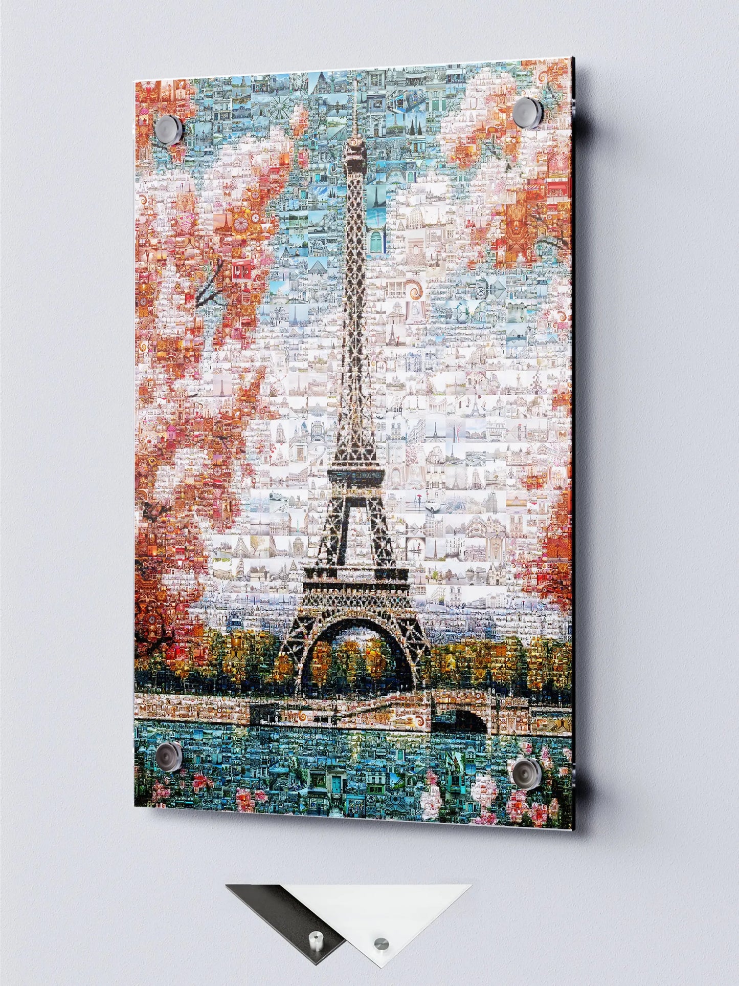 Stunning Paris Mosaic Art: Eiffel Tower & Iconic Landmarks | Perfect Wall Decor AtelierMosaics