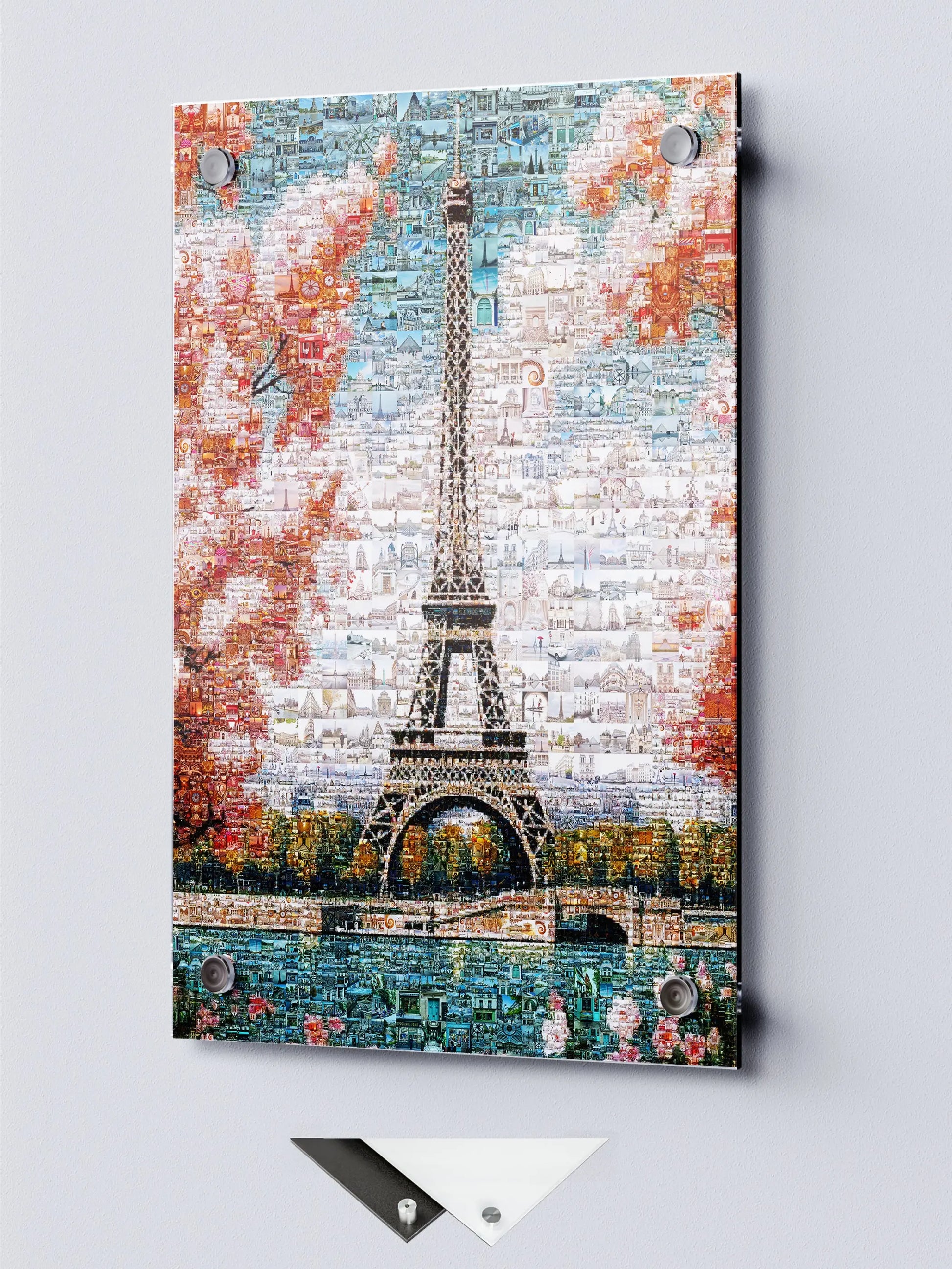 Stunning Paris Mosaic Art: Eiffel Tower & Iconic Landmarks | Perfect Wall Decor AtelierMosaics