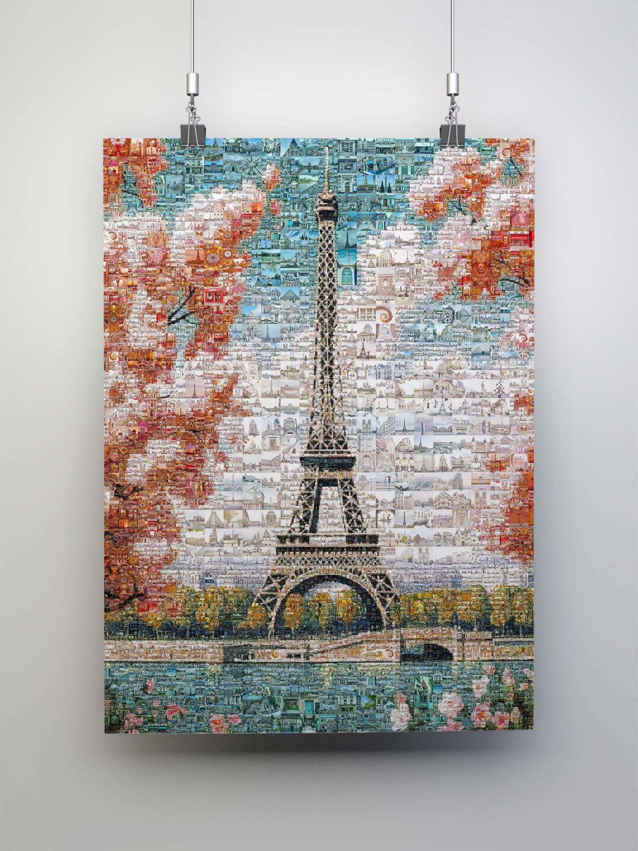 Stunning Paris Mosaic Art: Eiffel Tower & Iconic Landmarks | Perfect Wall Decor AtelierMosaics