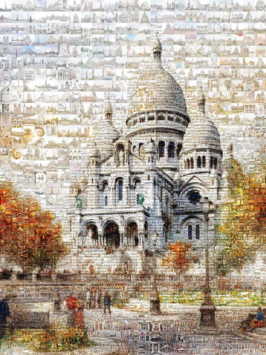 Mosaic Artwork of Paris: Captivating Views of the City of Light AtelierMosaics