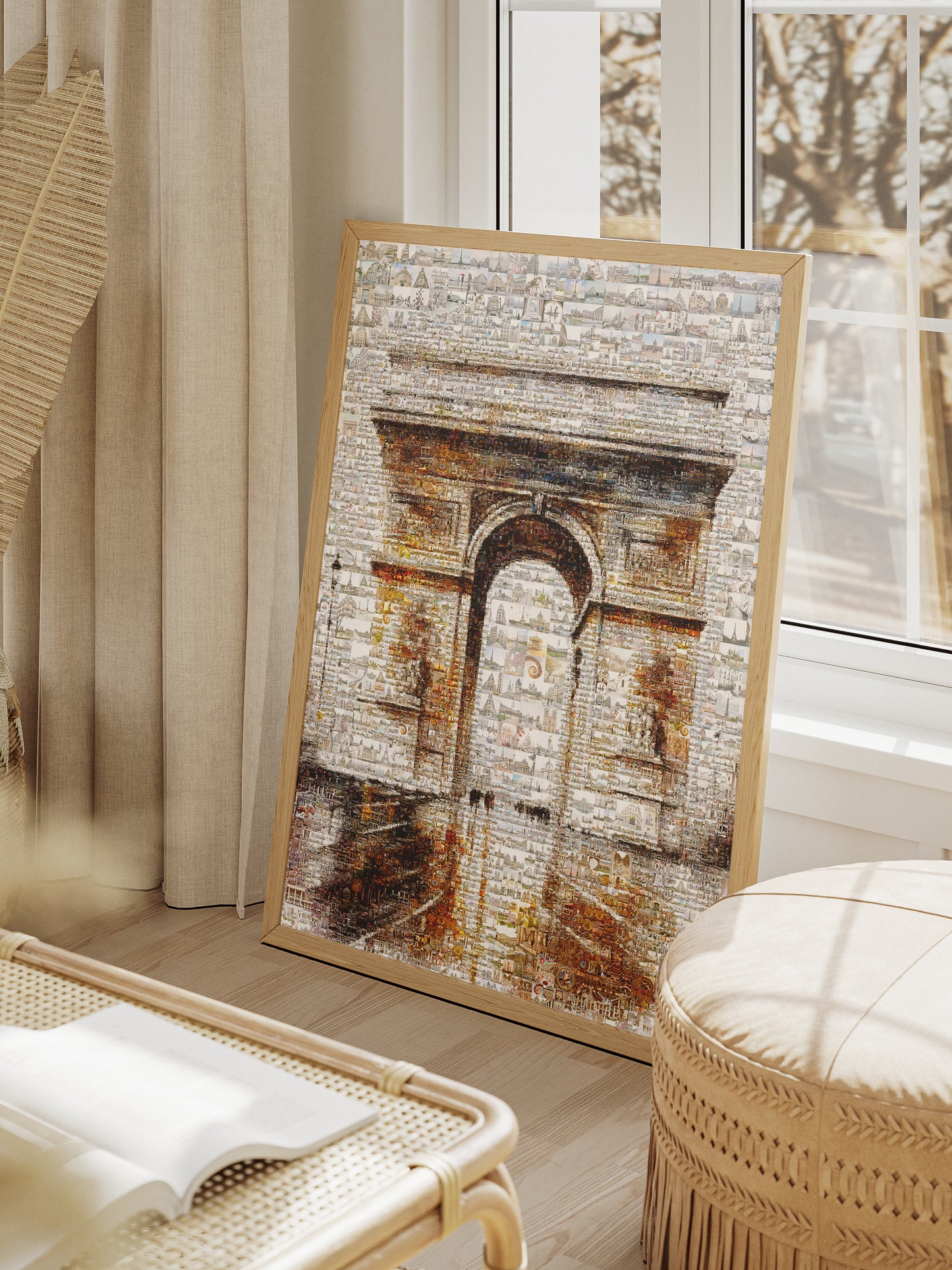 Stunning Paris Mosaic Artwork - Captivating Wall Art of the City of Lights AtelierMosaics