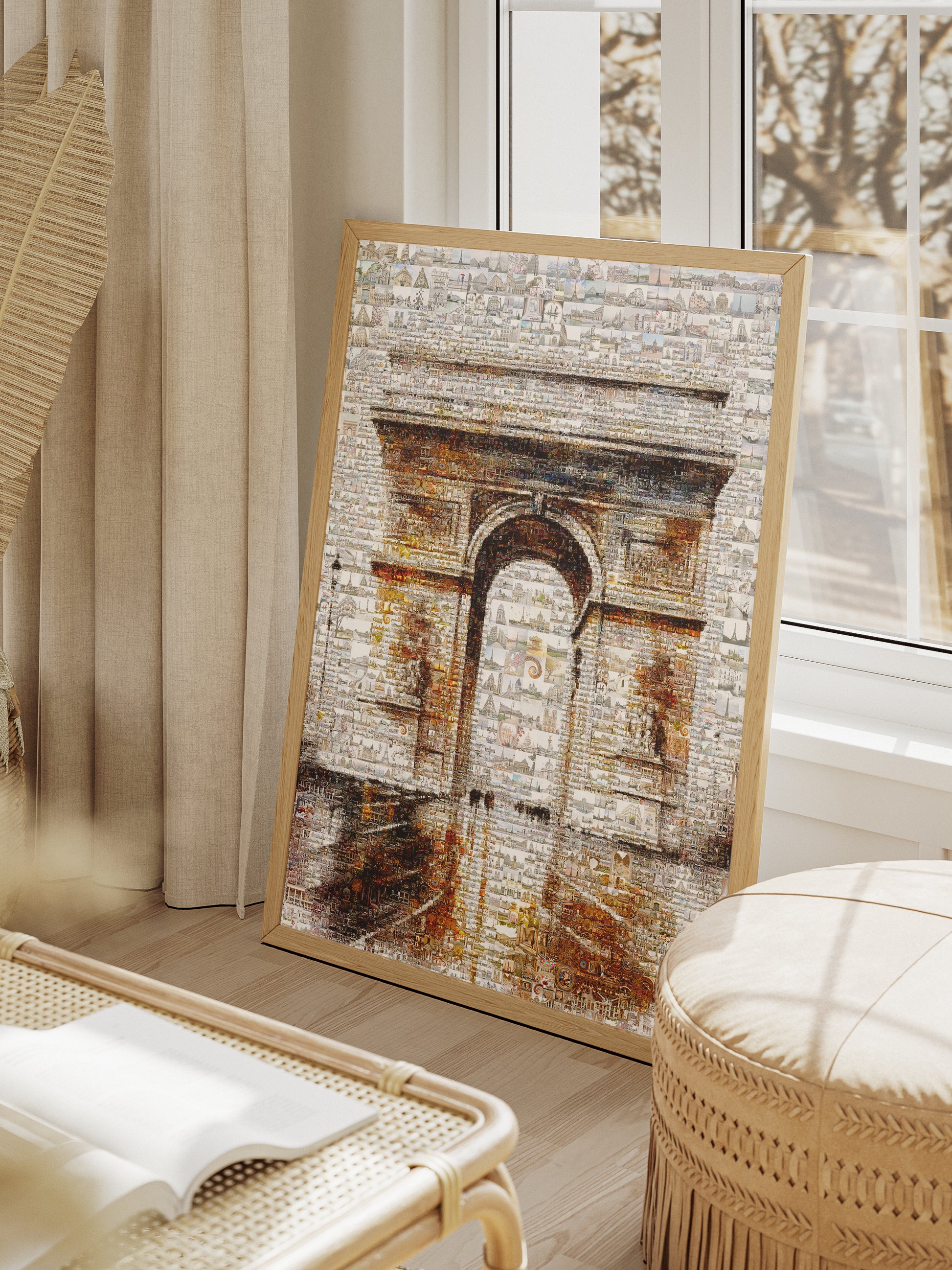 Stunning Paris Mosaic Artwork - Captivating Wall Art of the City of Lights AtelierMosaics