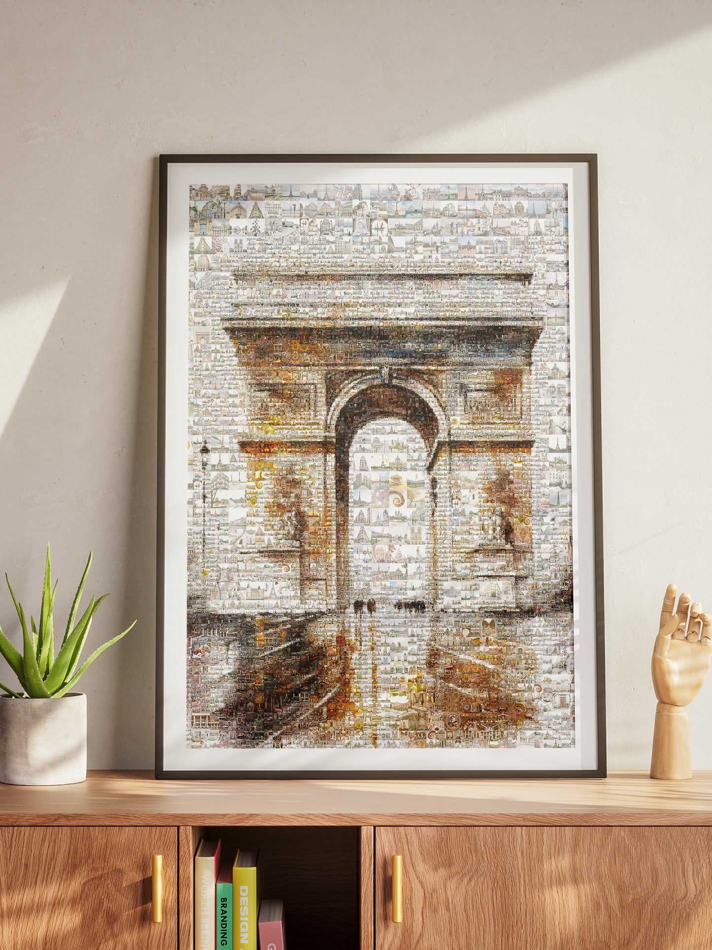 Stunning Paris Mosaic Artwork - Captivating Wall Art of the City of Lights AtelierMosaics