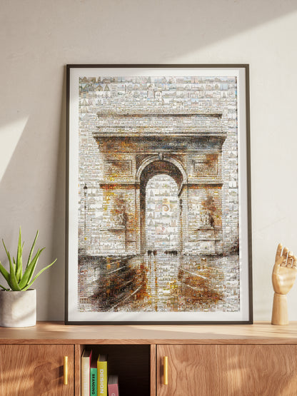 Stunning Paris Mosaic Artwork - Captivating Wall Art of the City of Lights AtelierMosaics