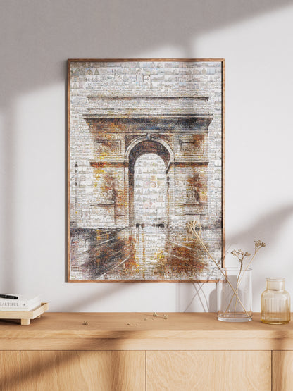 Stunning Paris Mosaic Artwork - Captivating Wall Art of the City of Lights AtelierMosaics