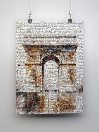 Stunning Paris Mosaic Artwork - Captivating Wall Art of the City of Lights AtelierMosaics