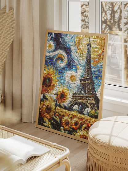 Stunning Mosaic Artwork of Paris - Capital of France | Unique Wall Art for Home Decor AtelierMosaics