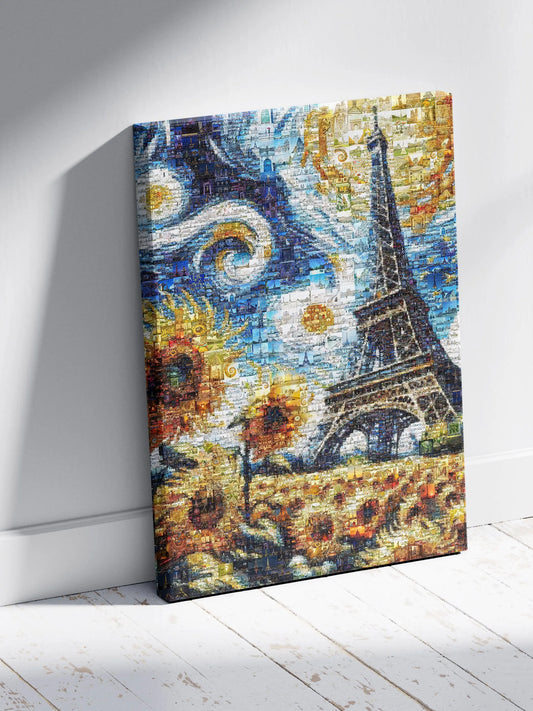 Stunning Mosaic Artwork of Paris - Capital of France | Unique Wall Art for Home Decor AtelierMosaics