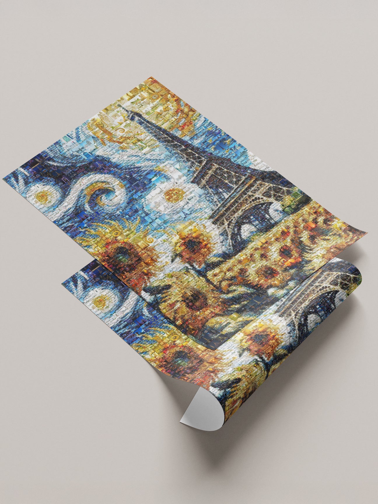 Stunning Mosaic Artwork of Paris - Capital of France | Unique Wall Art for Home Decor AtelierMosaics