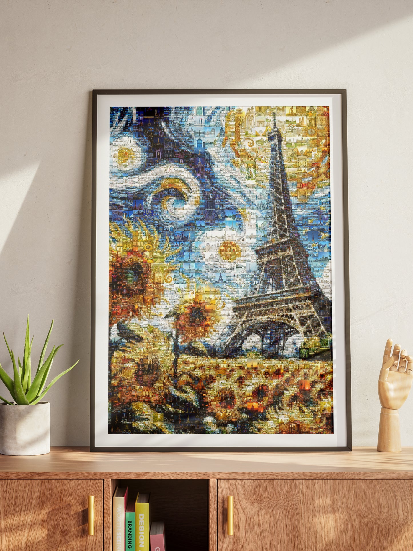 Stunning Mosaic Artwork of Paris - Capital of France | Unique Wall Art for Home Decor AtelierMosaics