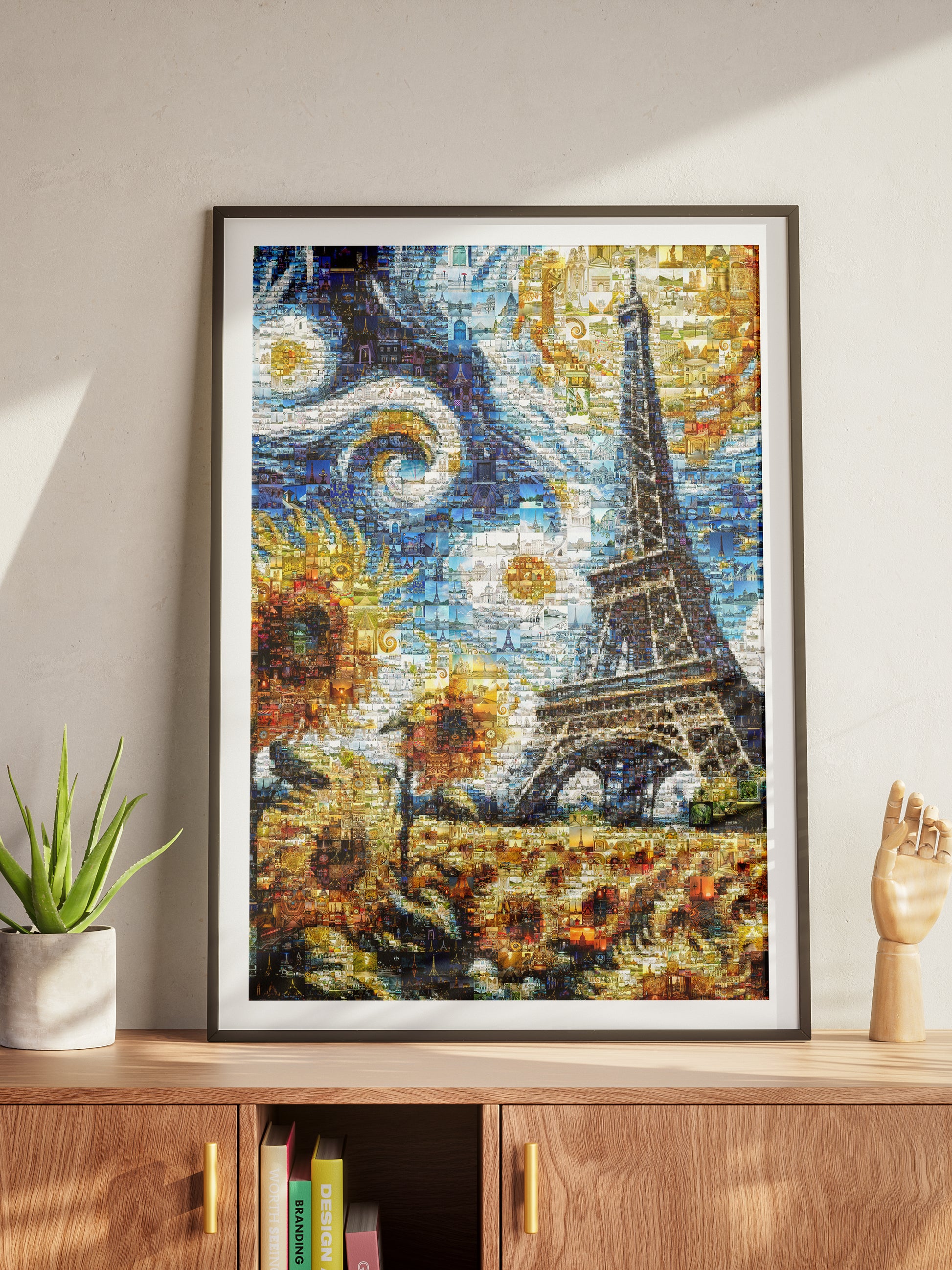Stunning Mosaic Artwork of Paris - Capital of France | Unique Wall Art for Home Decor AtelierMosaics