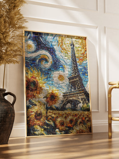 Stunning Mosaic Artwork of Paris - Capital of France | Unique Wall Art for Home Decor AtelierMosaics