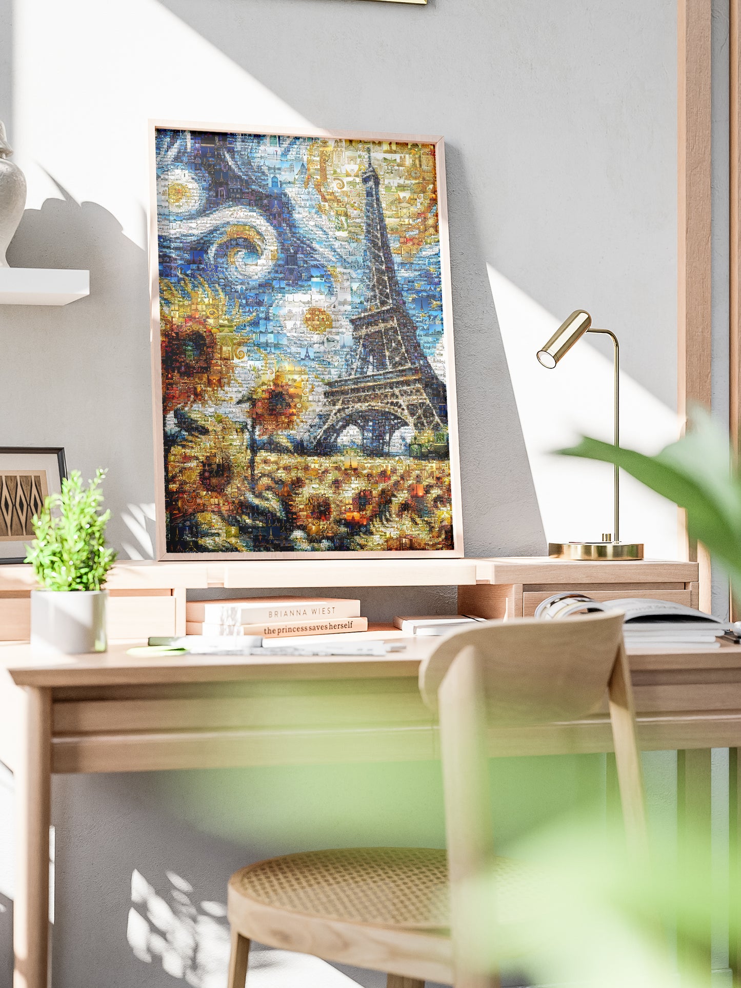 Stunning Mosaic Artwork of Paris - Capital of France | Unique Wall Art for Home Decor AtelierMosaics