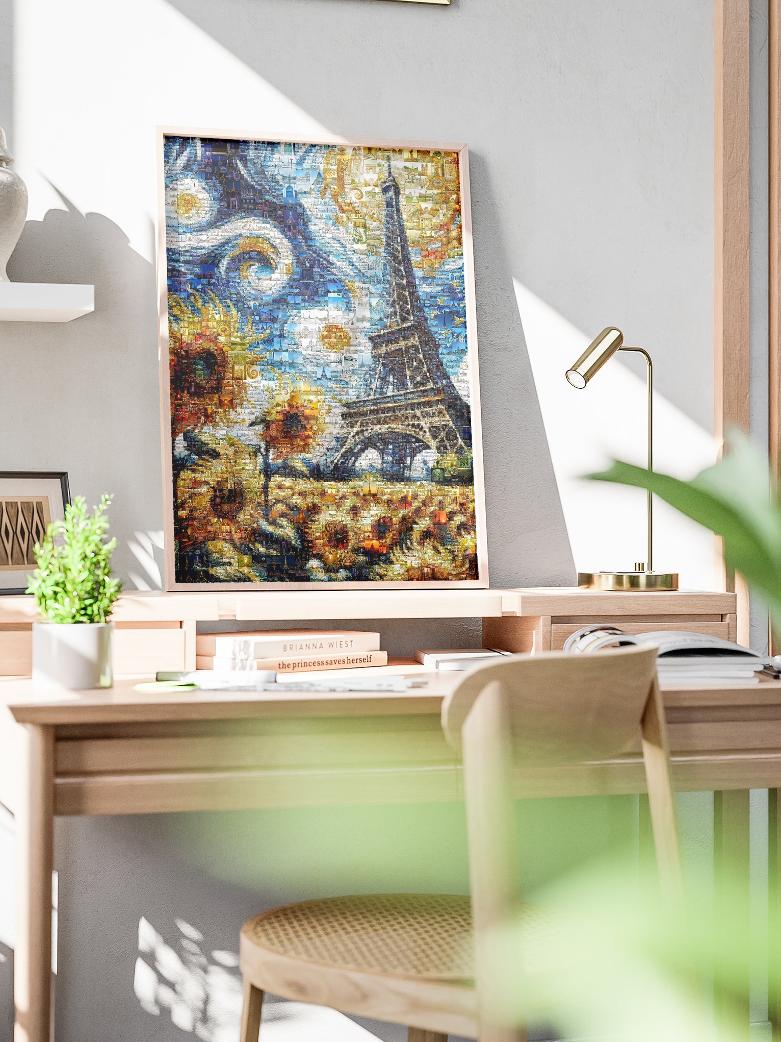 Stunning Mosaic Artwork of Paris - Capital of France | Unique Wall Art for Home Decor AtelierMosaics