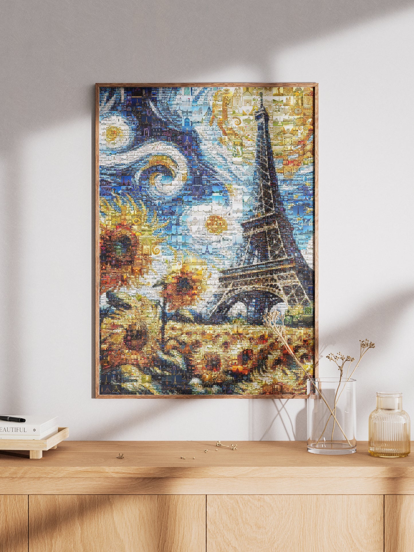 Stunning Mosaic Artwork of Paris - Capital of France | Unique Wall Art for Home Decor AtelierMosaics