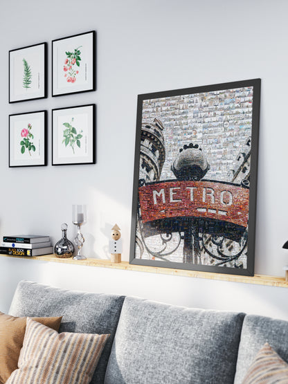 Stunning Paris Mosaic Artwork - Celebrate the Capital of France in Vibrant Detail AtelierMosaics
