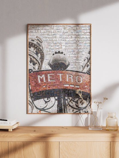 Stunning Paris Mosaic Artwork - Celebrate the Capital of France in Vibrant Detail AtelierMosaics
