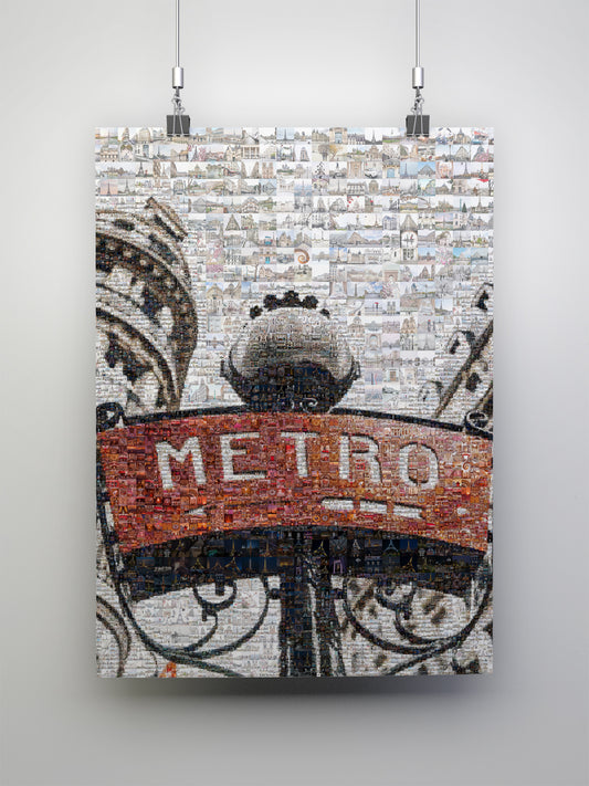 Stunning Paris Mosaic Artwork - Celebrate the Capital of France in Vibrant Detail AtelierMosaics