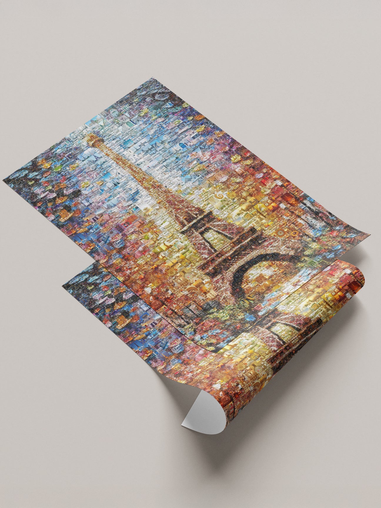 Stunning Paris Mosaic Artwork Featuring the Eiffel Tower – Perfect for Home Decor and Art Lovers AtelierMosaics