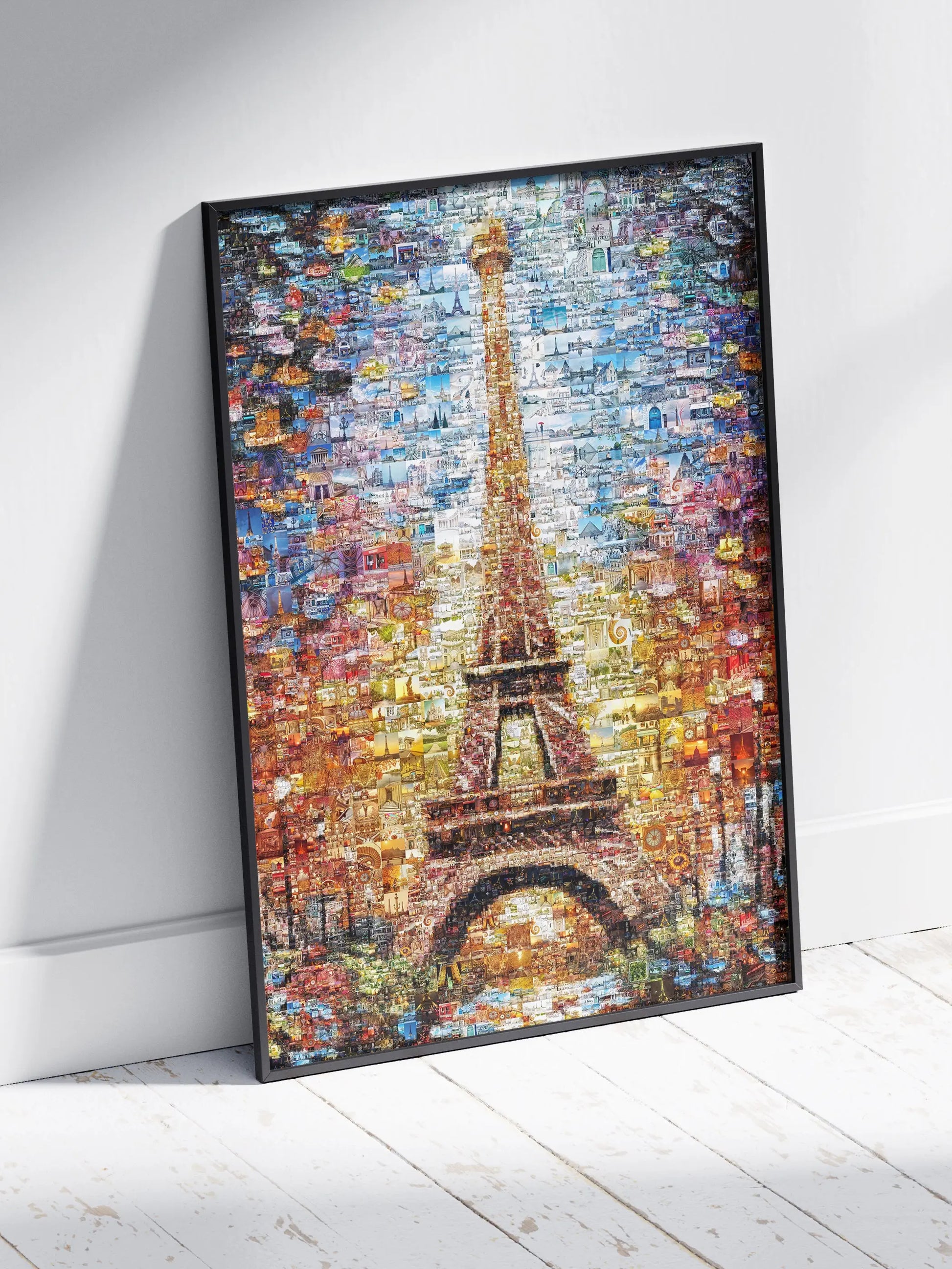 Stunning Paris Mosaic Artwork Featuring the Eiffel Tower – Perfect for Home Decor and Art Lovers AtelierMosaics