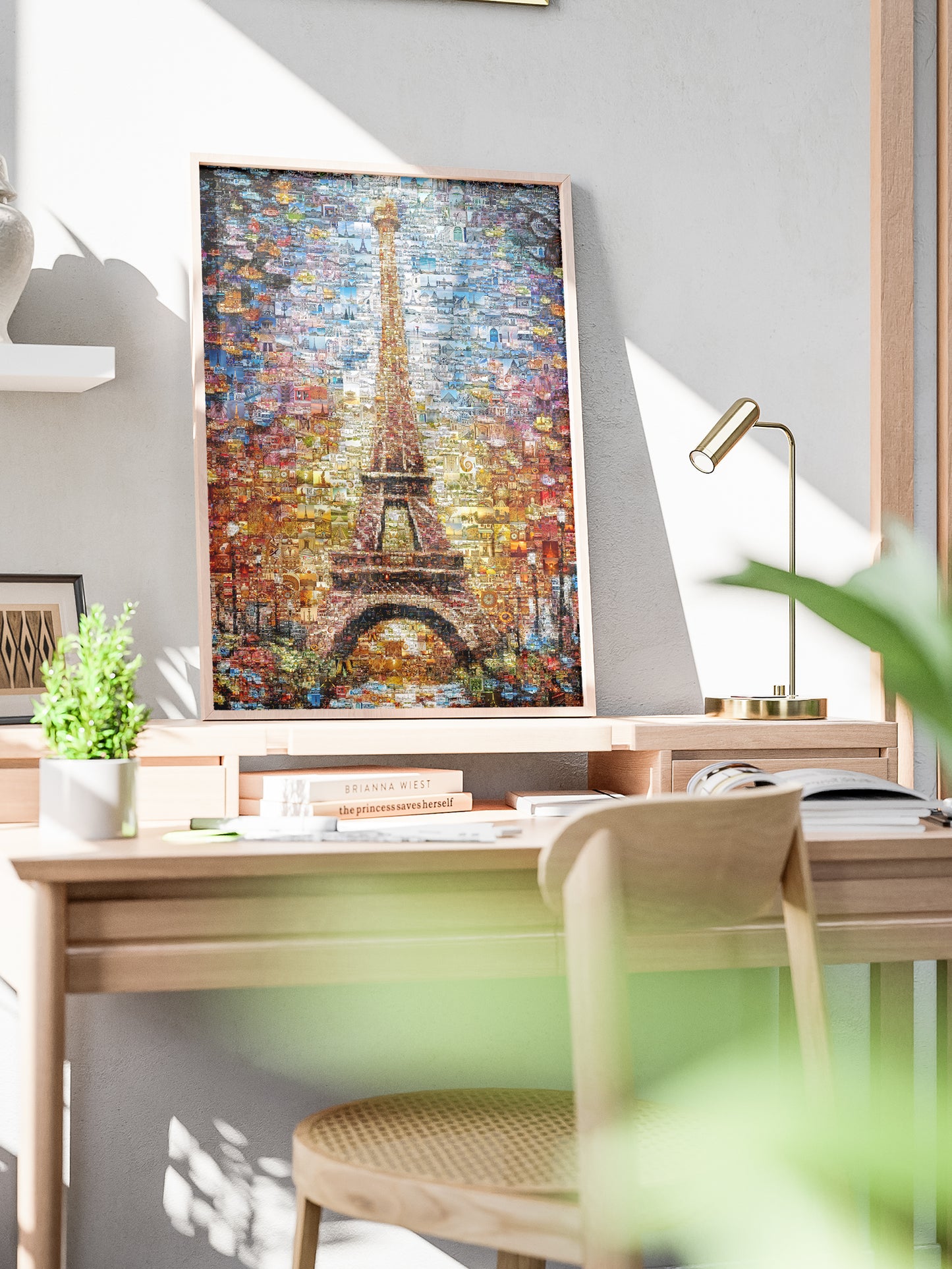 Stunning Paris Mosaic Artwork Featuring the Eiffel Tower – Perfect for Home Decor and Art Lovers AtelierMosaics