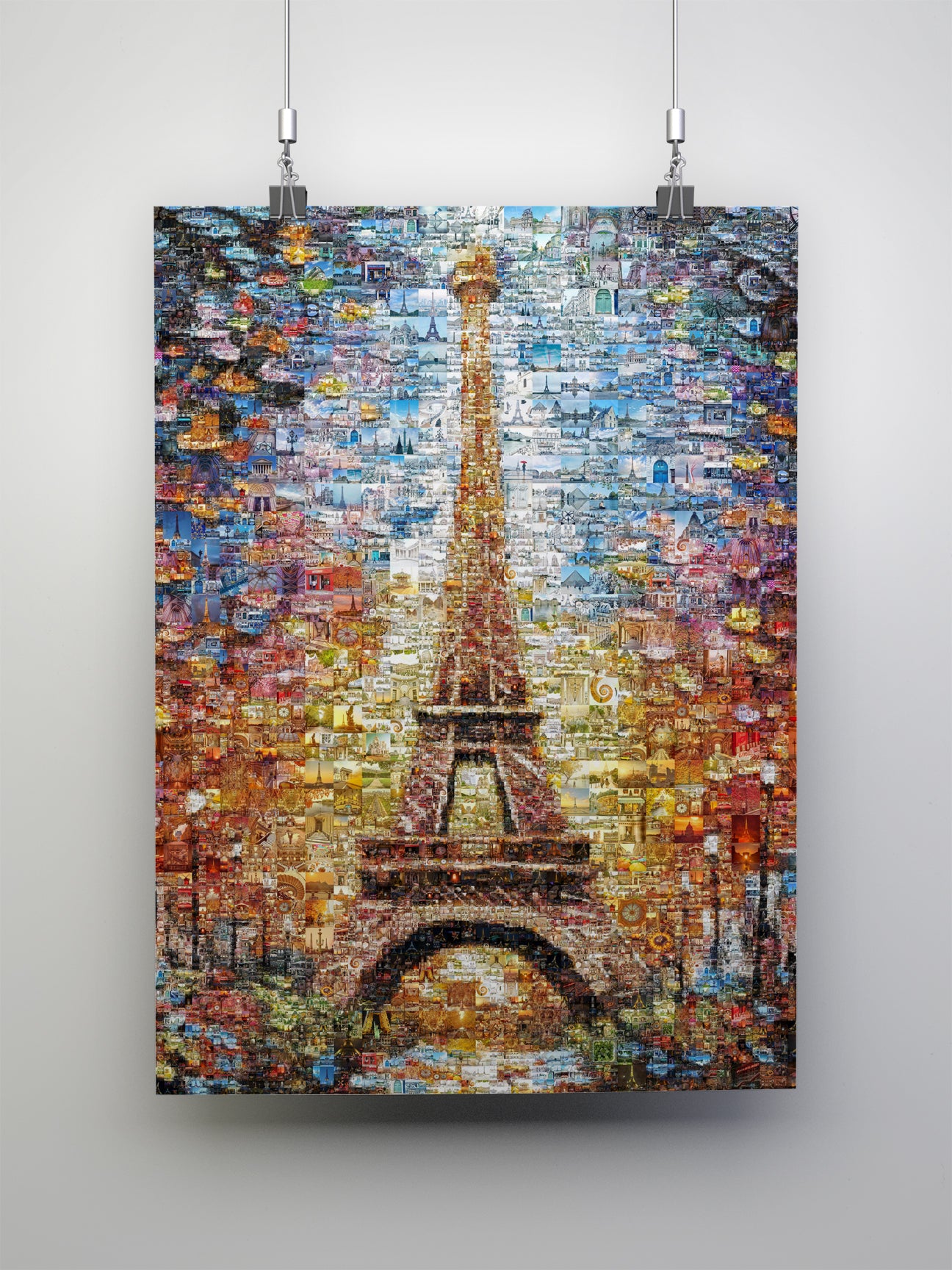 Stunning Paris Mosaic Artwork Featuring the Eiffel Tower – Perfect for Home Decor and Art Lovers AtelierMosaics