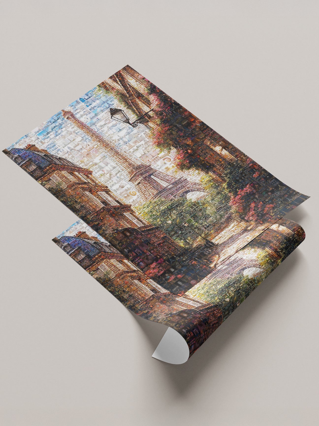 Stunning Mosaic Artwork of Paris with Eiffel Tower | Perfect Home Decor AtelierMosaics