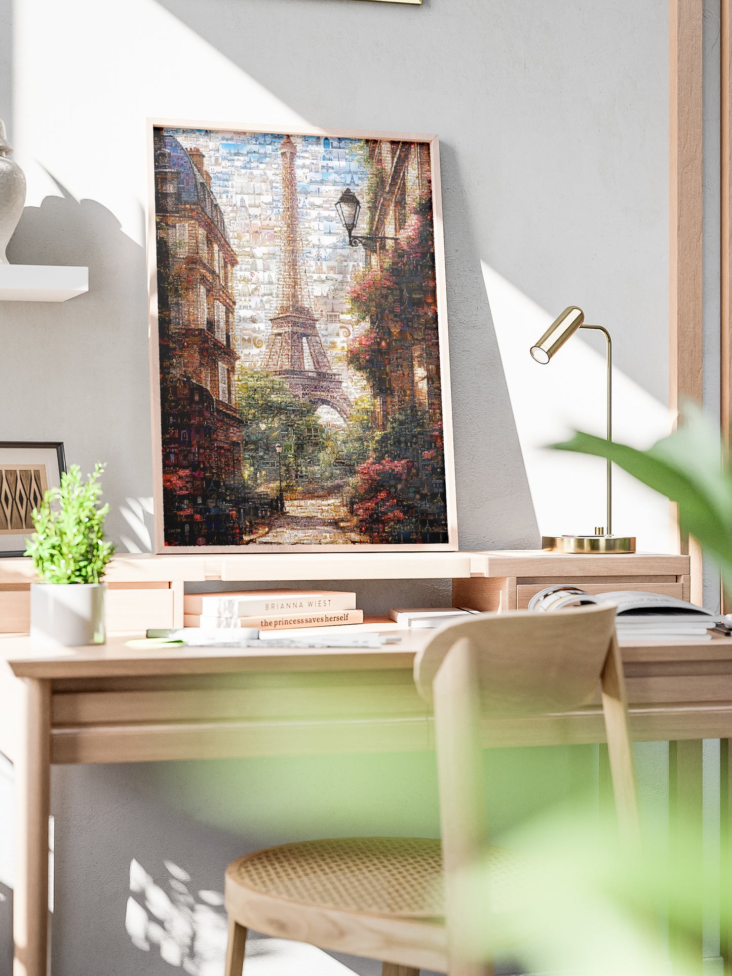 Stunning Mosaic Artwork of Paris with Eiffel Tower | Perfect Home Decor AtelierMosaics