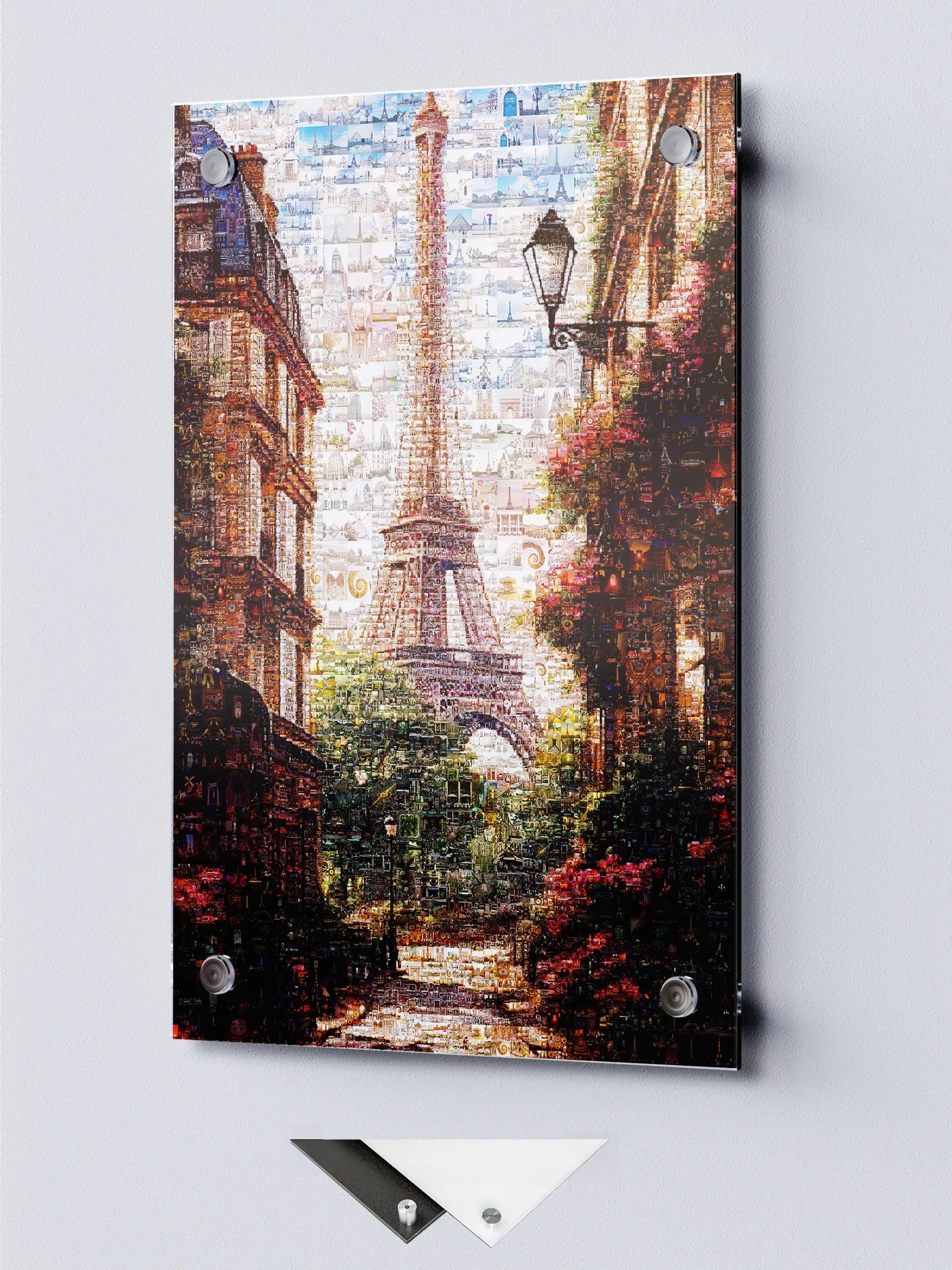 Stunning Mosaic Artwork of Paris with Eiffel Tower | Perfect Home Decor AtelierMosaics
