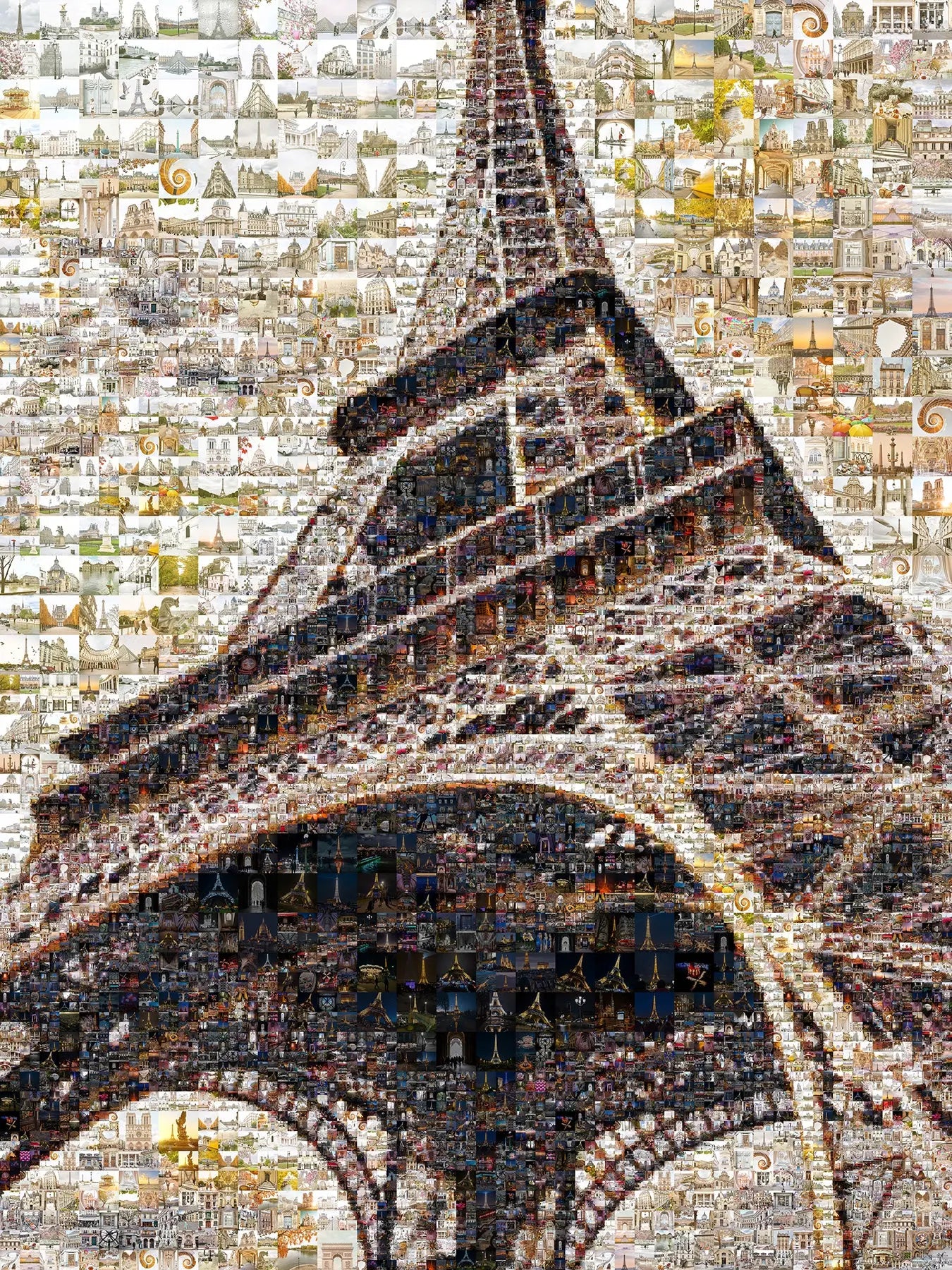 Stunning Paris Mosaic Art - Capturing the Essence of the Eiffel Tower and the City of Light AtelierMosaics