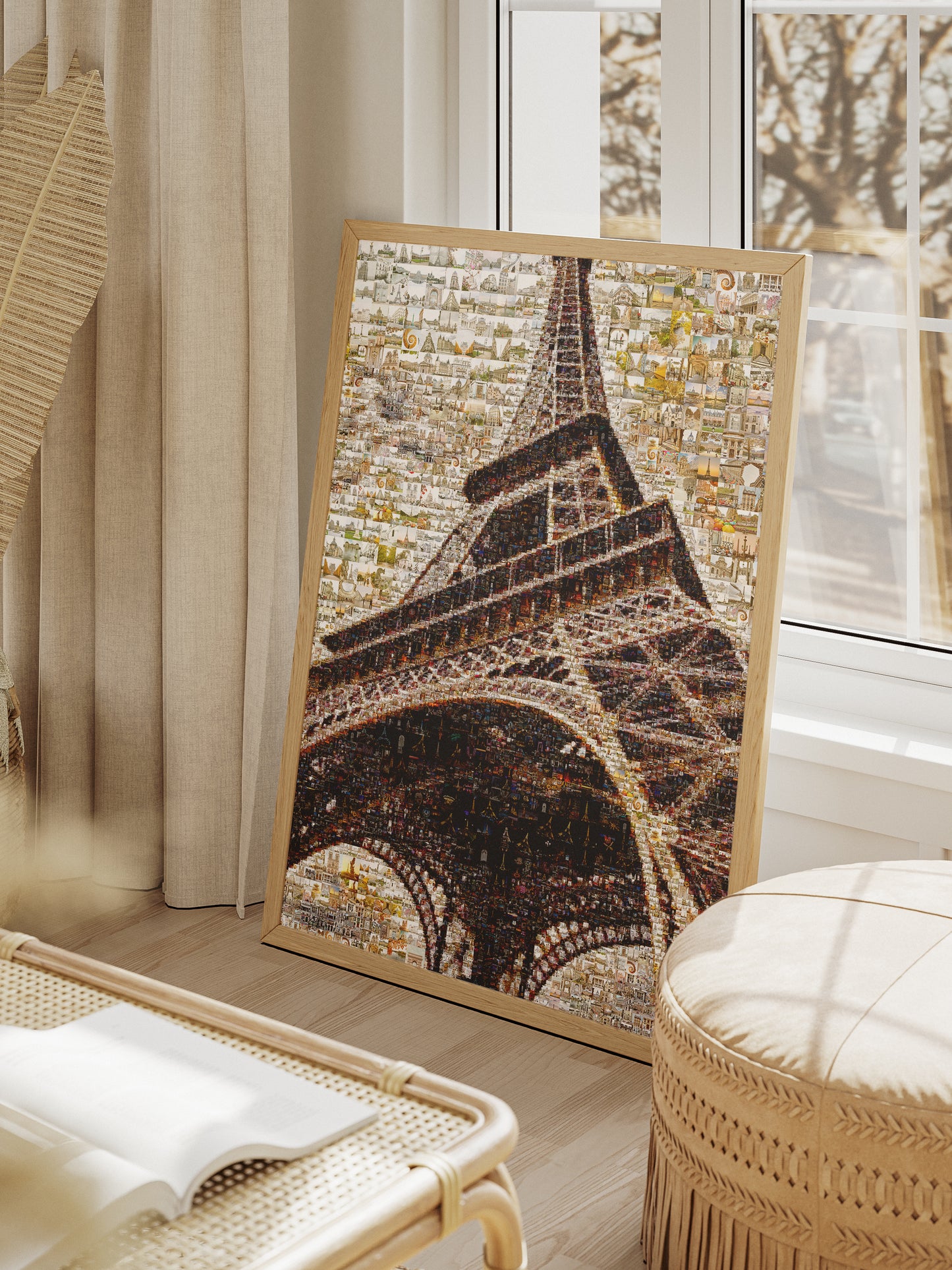 Stunning Paris Mosaic Art - Capturing the Essence of the Eiffel Tower and the City of Light AtelierMosaics