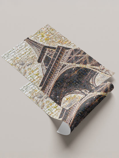 Stunning Paris Mosaic Art - Capturing the Essence of the Eiffel Tower and the City of Light AtelierMosaics