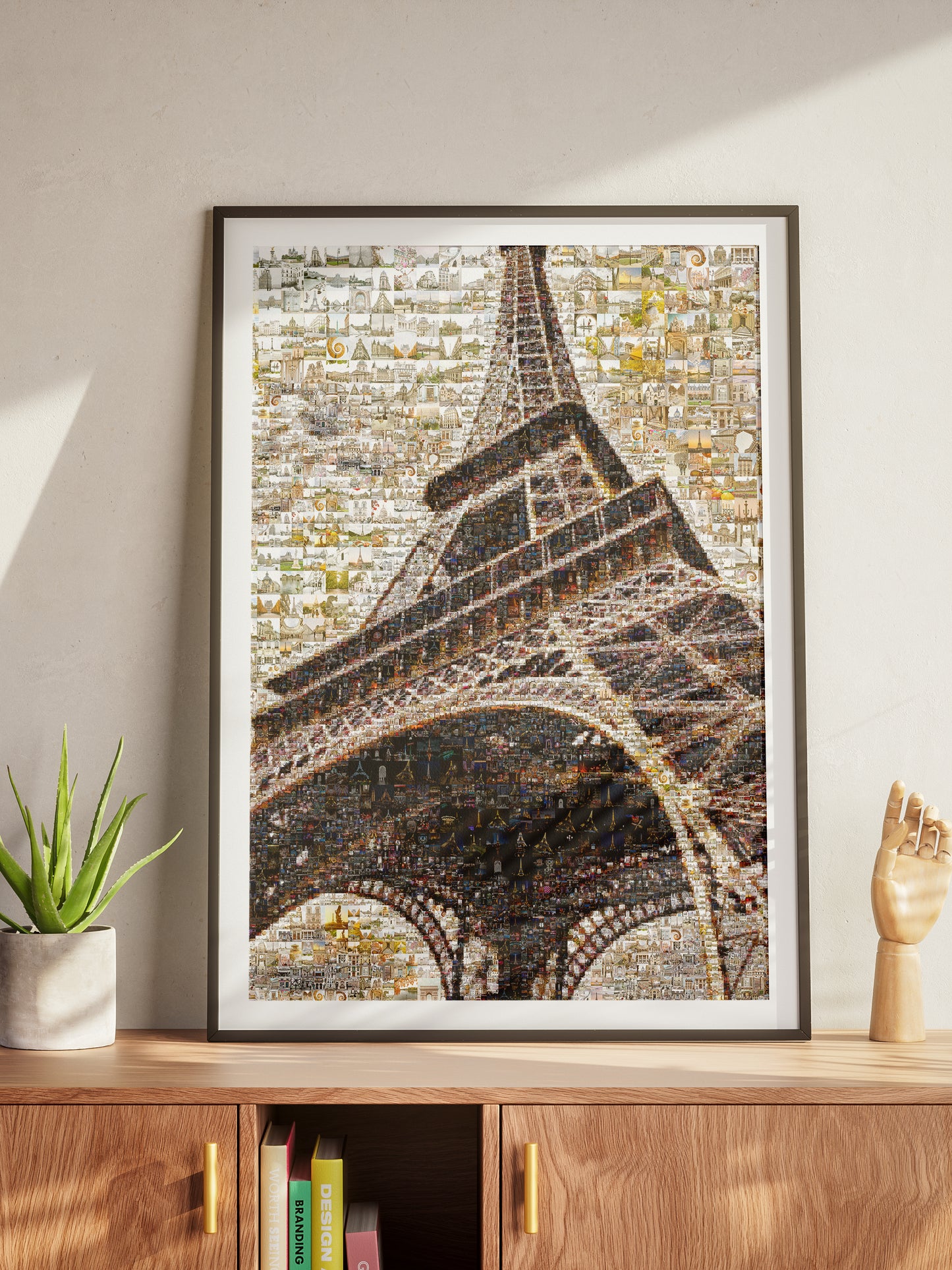 Stunning Paris Mosaic Art - Capturing the Essence of the Eiffel Tower and the City of Light AtelierMosaics