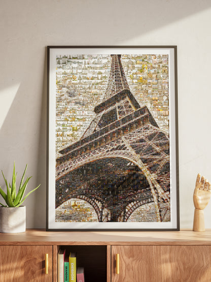 Stunning Paris Mosaic Art - Capturing the Essence of the Eiffel Tower and the City of Light AtelierMosaics