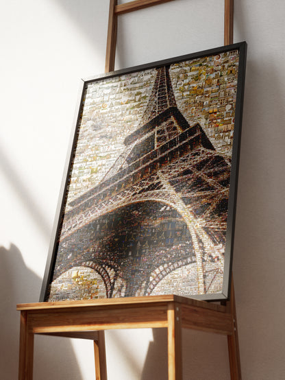 Stunning Paris Mosaic Art - Capturing the Essence of the Eiffel Tower and the City of Light AtelierMosaics