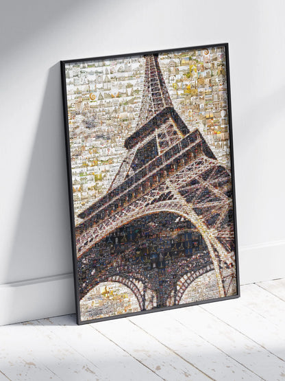 Stunning Paris Mosaic Art - Capturing the Essence of the Eiffel Tower and the City of Light AtelierMosaics