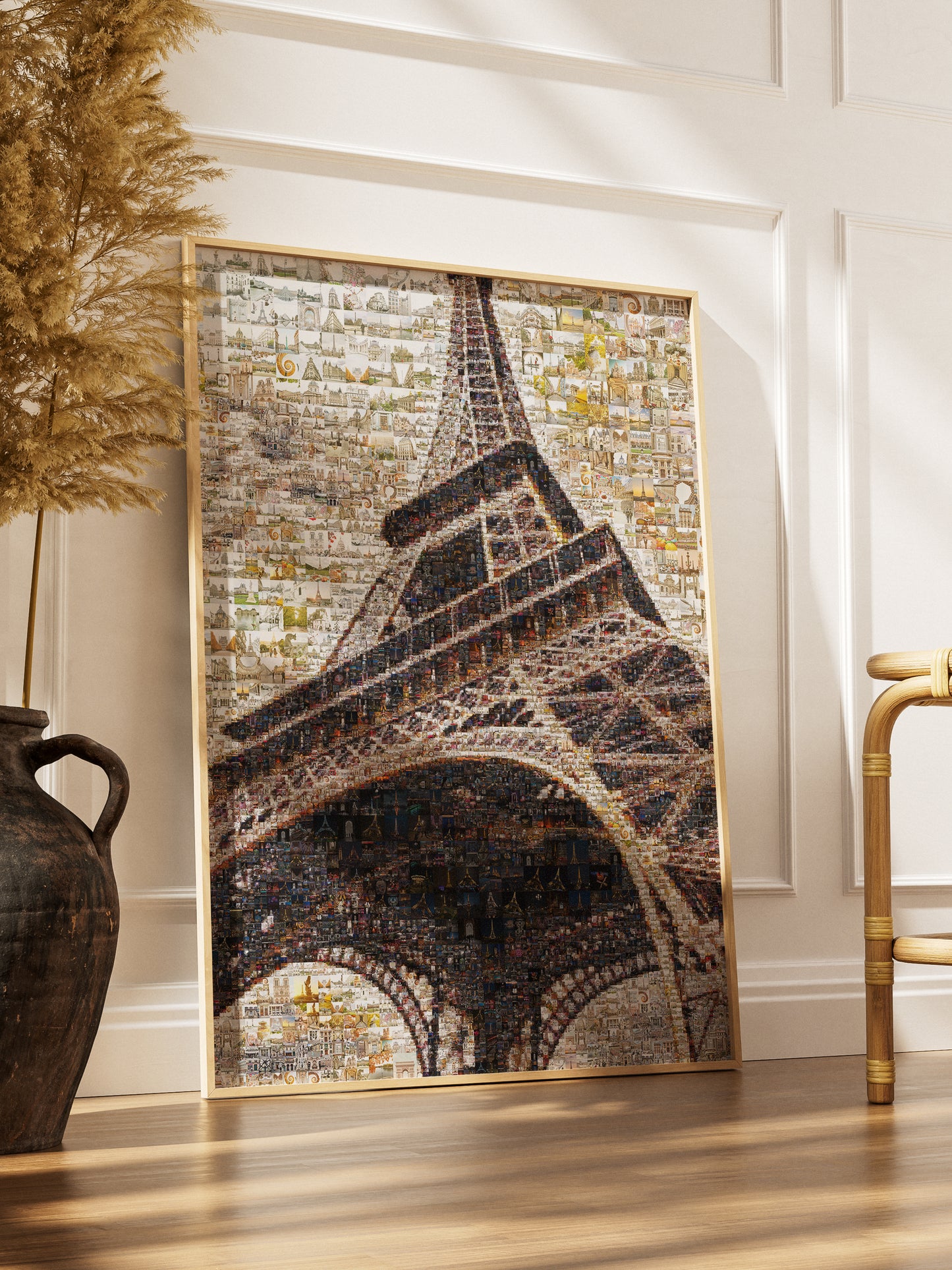 Stunning Paris Mosaic Art - Capturing the Essence of the Eiffel Tower and the City of Light AtelierMosaics