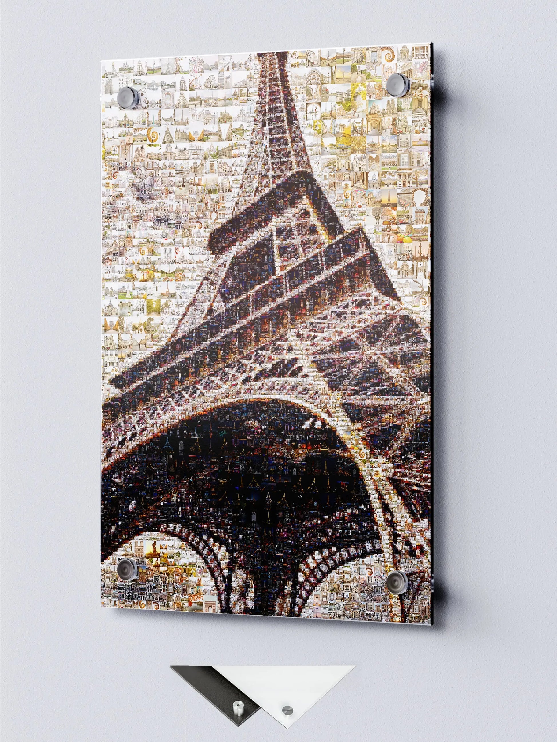 Stunning Paris Mosaic Art - Capturing the Essence of the Eiffel Tower and the City of Light AtelierMosaics