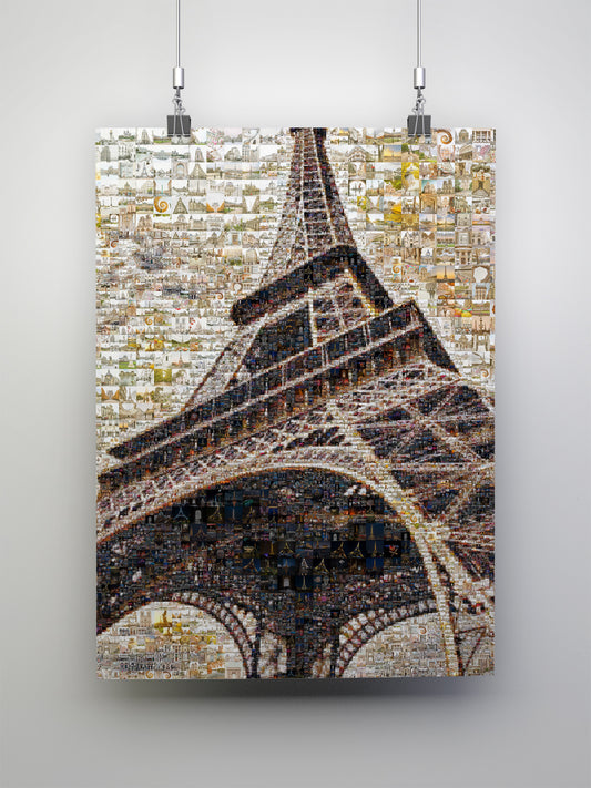 Stunning Paris Mosaic Art - Capturing the Essence of the Eiffel Tower and the City of Light AtelierMosaics