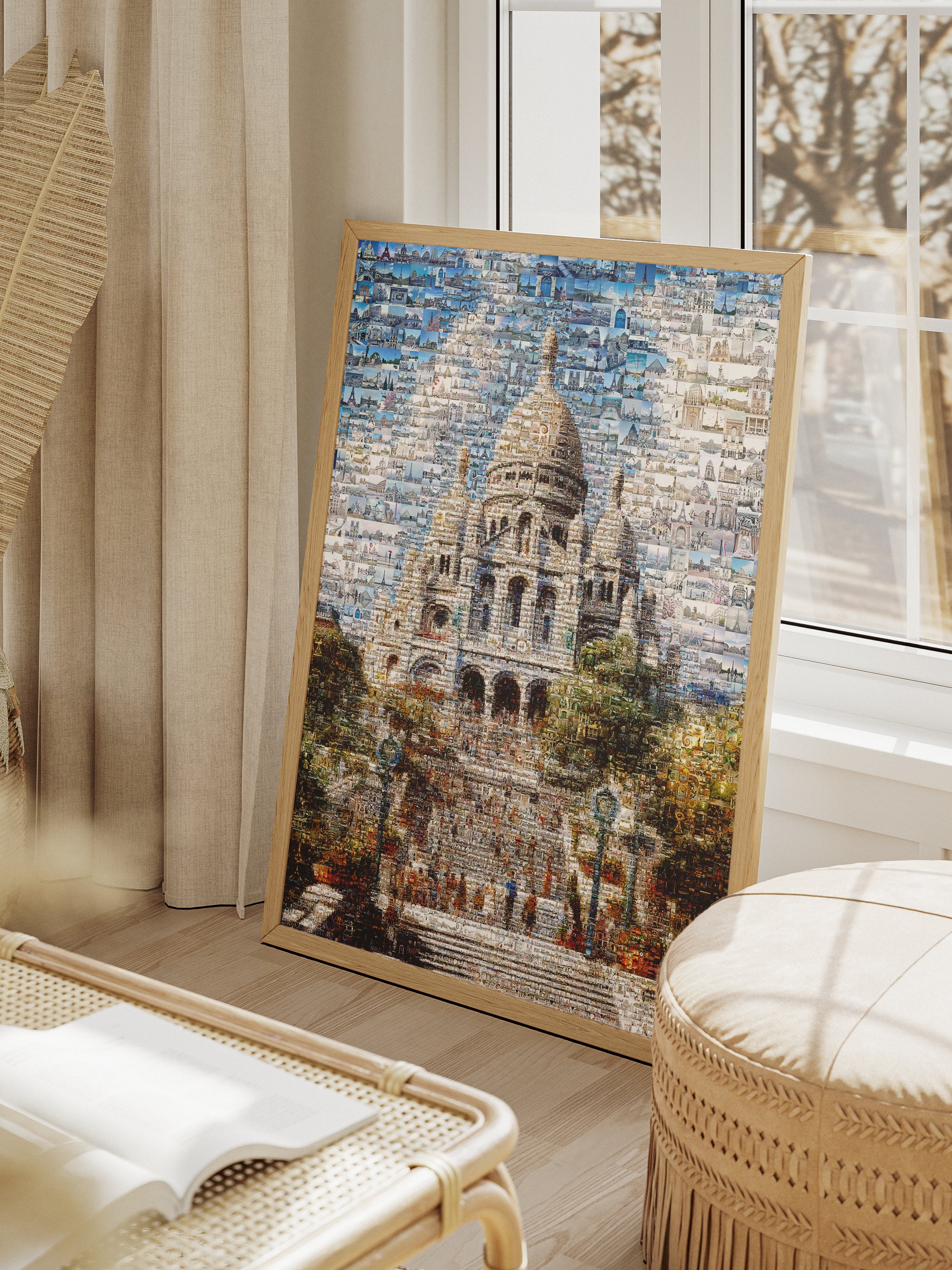 Stunning Paris Mosaic Artwork - Captivating Wall Decor of the City of Lights AtelierMosaics