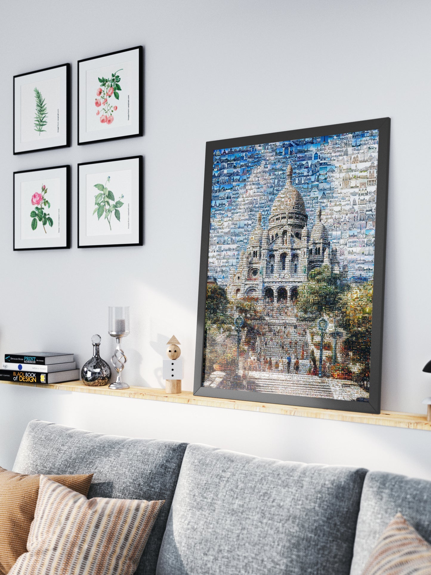 Stunning Paris Mosaic Artwork - Captivating Wall Decor of the City of Lights AtelierMosaics