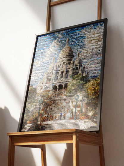 Stunning Paris Mosaic Artwork - Captivating Wall Decor of the City of Lights AtelierMosaics