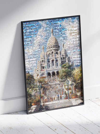 Stunning Paris Mosaic Artwork - Captivating Wall Decor of the City of Lights AtelierMosaics