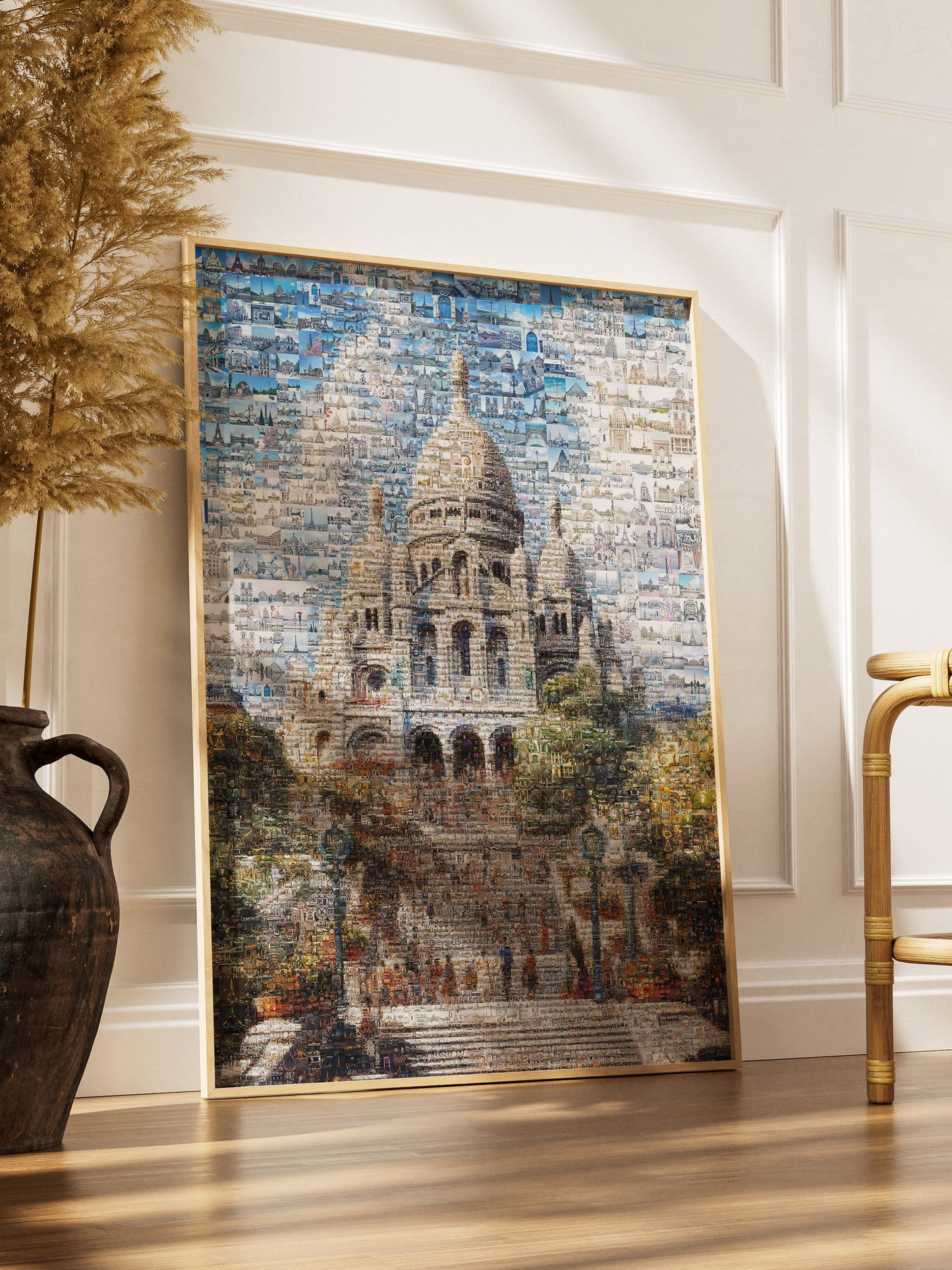 Stunning Paris Mosaic Artwork - Captivating Wall Decor of the City of Lights AtelierMosaics