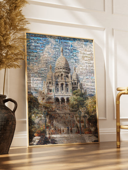 Stunning Paris Mosaic Artwork - Captivating Wall Decor of the City of Lights AtelierMosaics