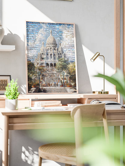 Stunning Paris Mosaic Artwork - Captivating Wall Decor of the City of Lights AtelierMosaics