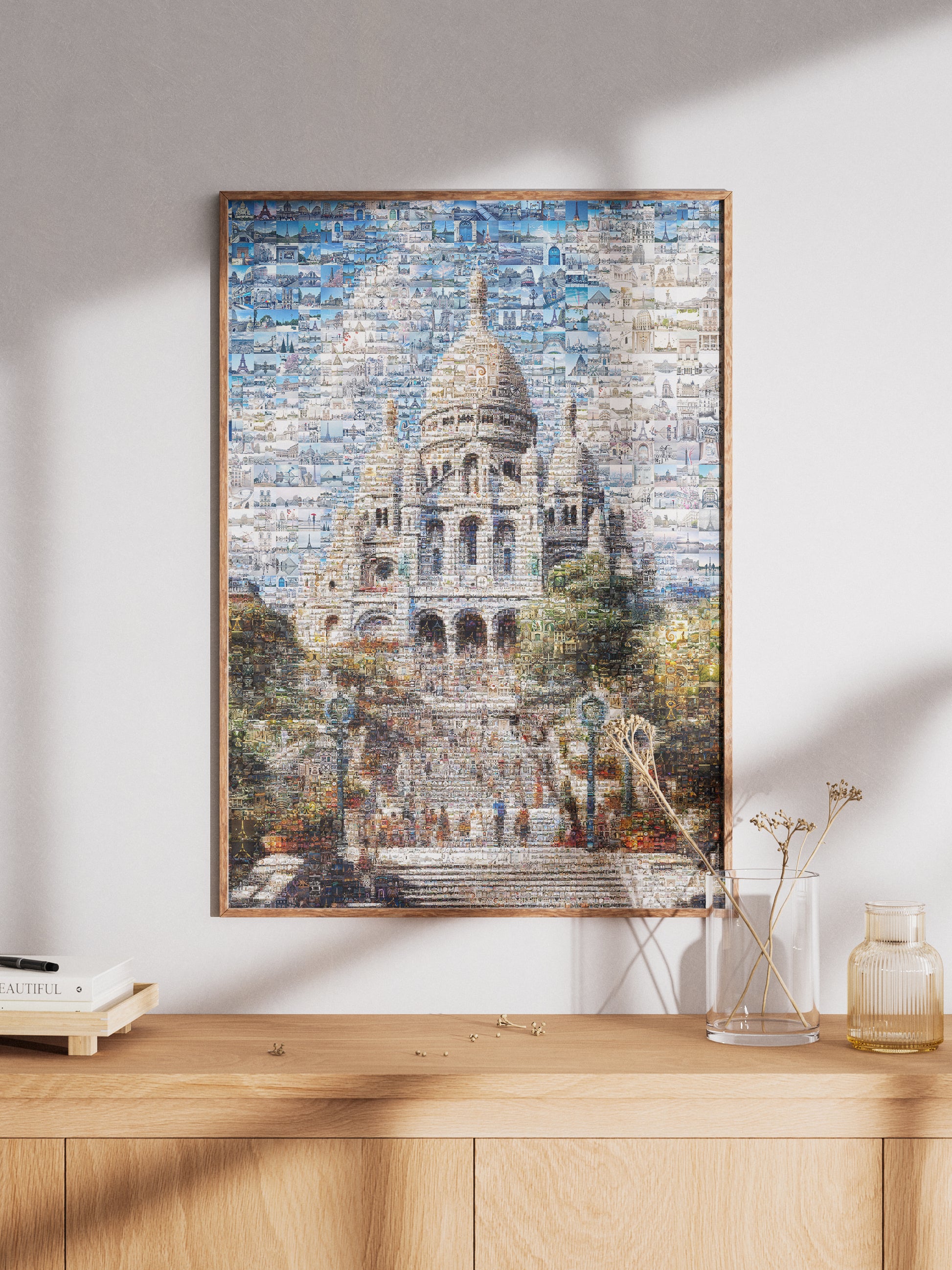 Stunning Paris Mosaic Artwork - Captivating Wall Decor of the City of Lights AtelierMosaics